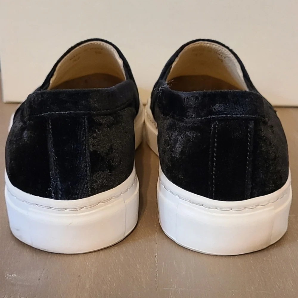 M. Gemi velvet slip-on sneakers - Picture 7 of 8